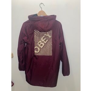 Obey windbreaker size large